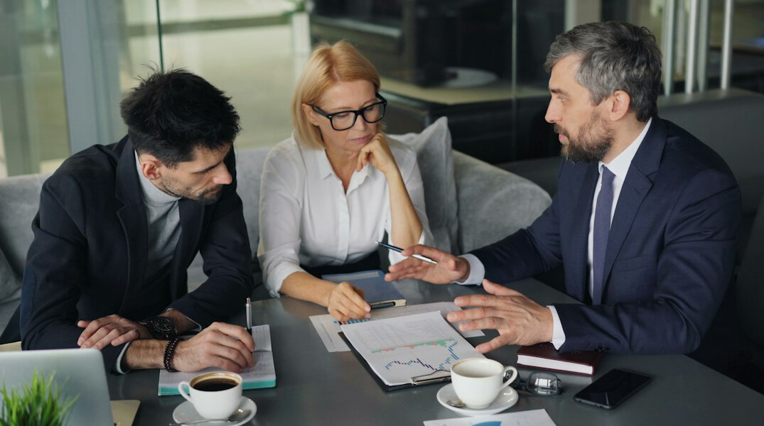 insurance team meeting